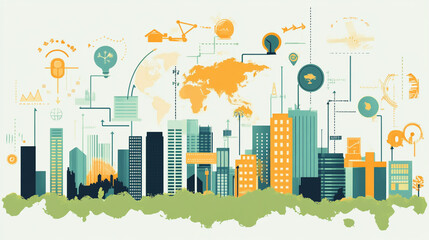 Sustainable growth balances economic progress and environmental care.