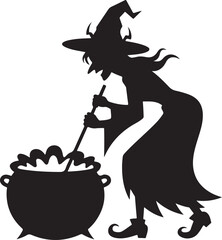Spooky Halloween Elements Silhouette Vector Set

Witch Flying on Broom with Bats Halloween Clipart

Haunted House with Pumpkin and Bats Silhouette Design

Creepy Halloween Scene with Ghosts and Full M
