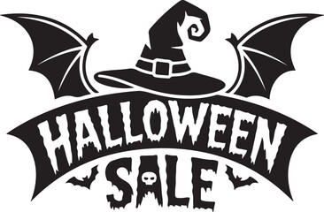 Spooky Halloween Elements Silhouette Vector Set

Witch Flying on Broom with Bats Halloween Clipart

Haunted House with Pumpkin and Bats Silhouette Design

Creepy Halloween Scene with Ghosts and Full M