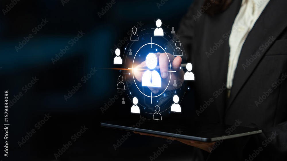 Poster customer targeting helps identify audience. improves strategy target, customer targeting supports se