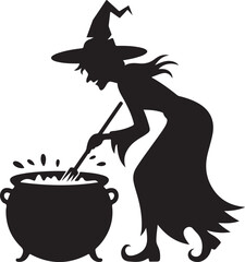 Spooky Halloween Elements Silhouette Vector Set

Witch Flying on Broom with Bats Halloween Clipart

Haunted House with Pumpkin and Bats Silhouette Design

Creepy Halloween Scene with Ghosts and Full M