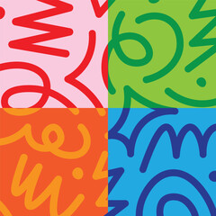 Hand drawn vector doodles