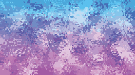Blue and purple geometric gradient abstract background