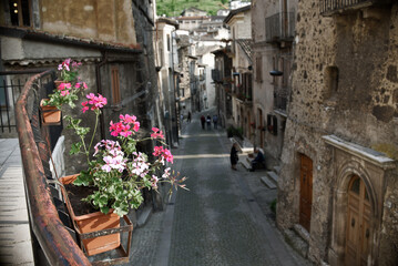 Scanno Italy little Town  