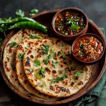 crispy bhakri with garlic chutney video indian food