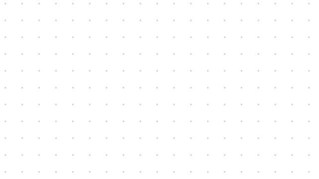 Minimalist white digital grid with small gray dots arranged evenly across the screen