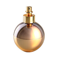 Perfume Bottle Gold Nozzle PNG