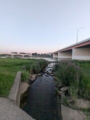bridge over the river