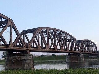 Fototapeta premium bridge over the river