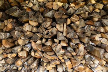 stack of firewood