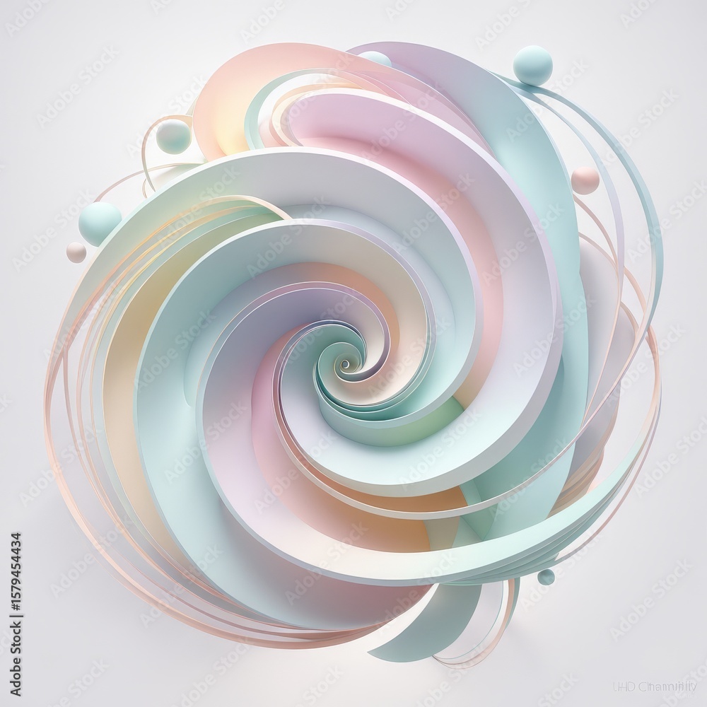 Poster colorful background with abstract pattern