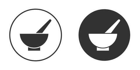 Fototapeta premium Herbal medicine icon design flat silhouette style