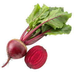 Beetroot PNG Isolated on Transparent Background with Clipping Path