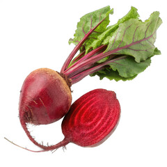 Beetroot PNG Isolated on Transparent Background with Clipping Path