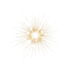 Naklejka premium Radiant Burst of Light
