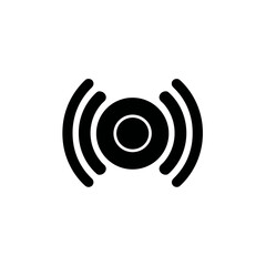 Sound Speaker Vector Icon, Logo, Clipart