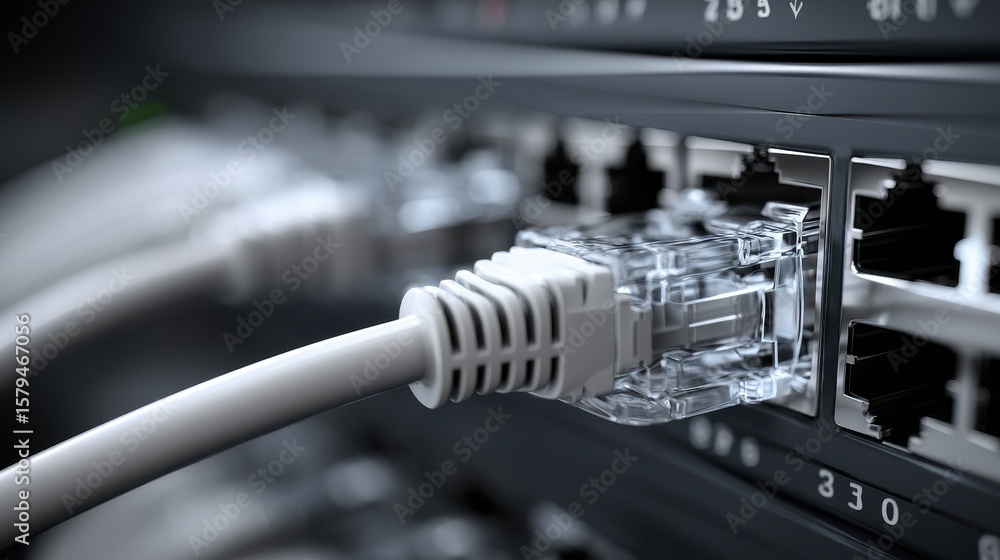 Poster dynamic ethernet connectivity: essential hardware for seamless network connections