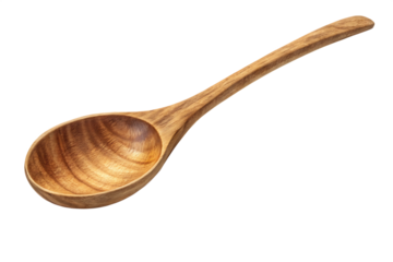wooden spoon on AI Generated by PNG