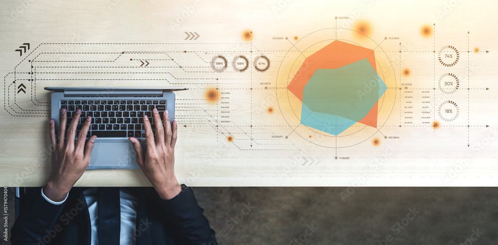 Poster big data and analytics support real-time insights, predictive modeling, and data-driven decisions fo