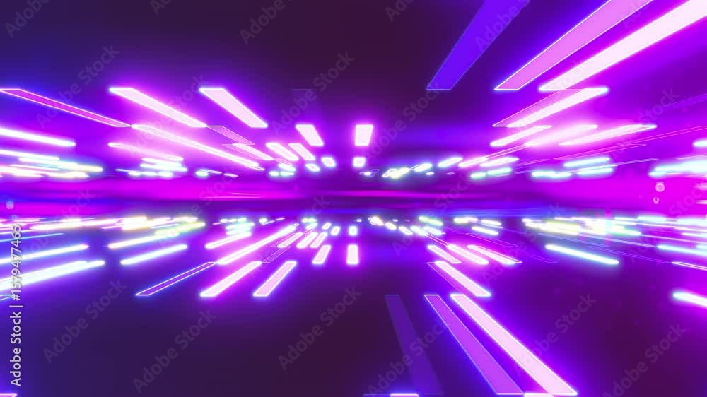 Poster cyber technology data space. computer generated 3d render
