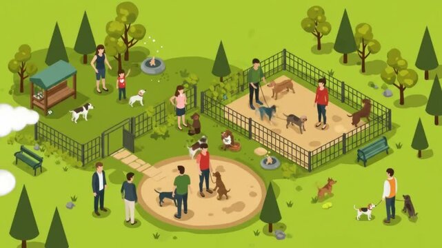 Park people illustration