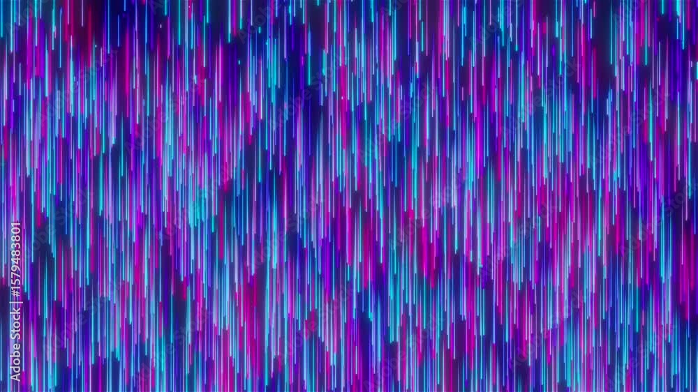 Poster abstract glowing trails. computer generated 3d render