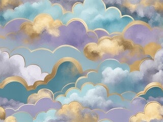clouds in the sky