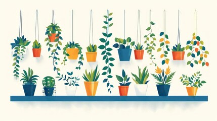 Hanging and Shelf Plants