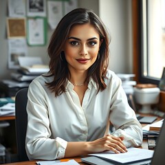 portrait of a businesswoman