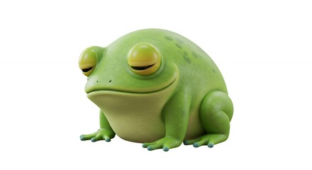 Cartoon frog illustration