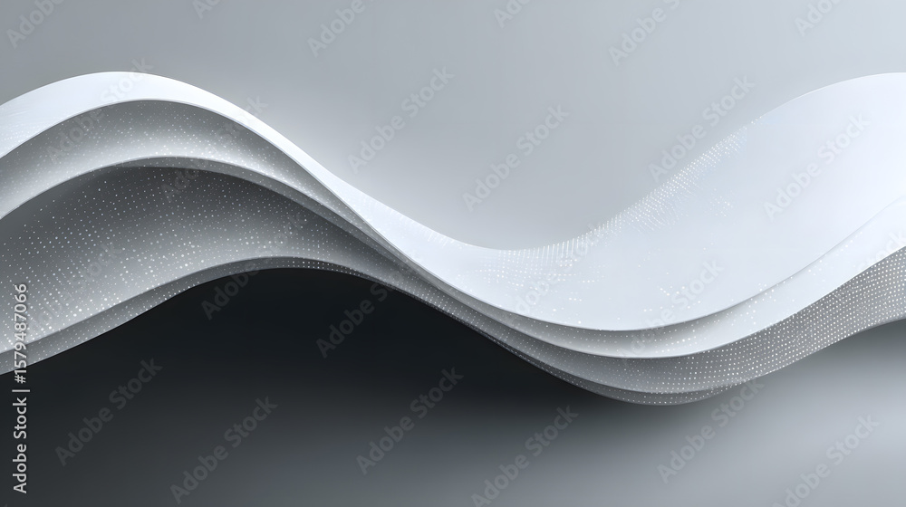 Poster white abstract vector long minimal banner. light neutral background with arrows and copy space for t
