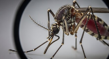 Mosquito Close-Up View