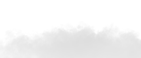 Mystical fog drifts across a  scene, an atmospheric element for adding depth and ethereal mood to your designs, transparent background