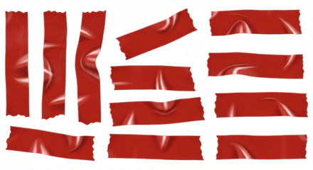 red adhesive tape png, masking tape, sticky red tape, red packaging tape, sticky red tape