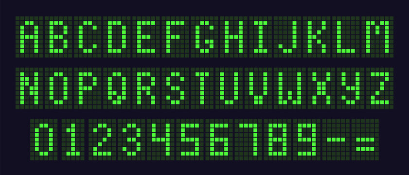 Scoreboards Lettering Scoreboard Font Adobe