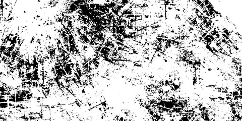 Obraz premium Vector grunge brush strokes texture rough black scratches for wallpaper paint splatter template dirt banner transparent background