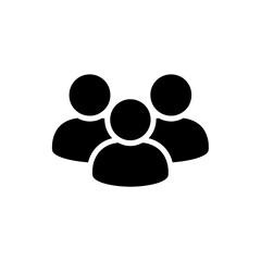 Teamwork Icon Illustration Demonstrating Group Collaboration and Shared Goals in a Modern Visual Style