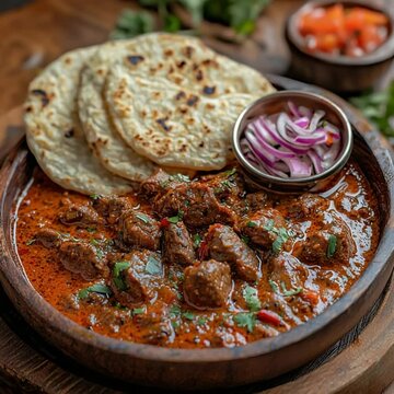 rajasthani laal maas indian food video