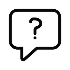 Speech bubble icon for message, chat, text, and app conversation.