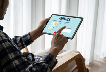 Customer feedback and review analysis by modish computer software for corporate business