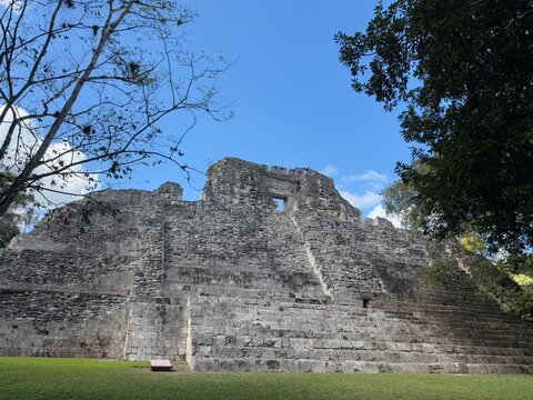 Becan Mayan Archaeological Site in Mexico
