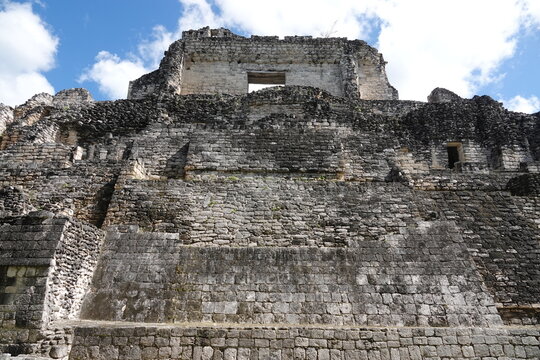 Becan Mayan Archaeological Site in Mexico