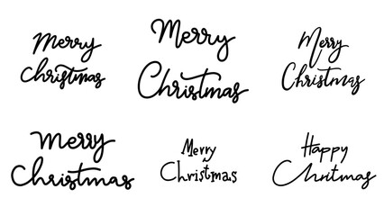 Hand written elements, line art style, Flat Modern design, isolated on white background, illustration vector EPS 10