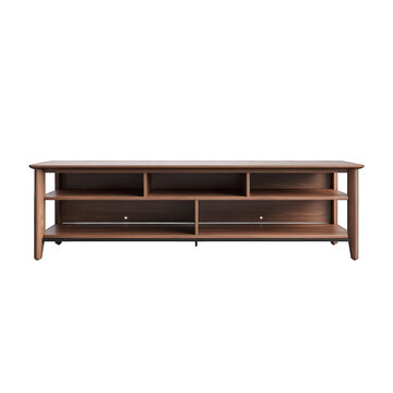 Modern Wooden Entertainment Center