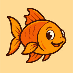 Cartoon Goldfish