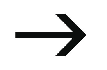 Arrow isolated vector graphic elements, arrow forward label, vector illustration, arrow next icon