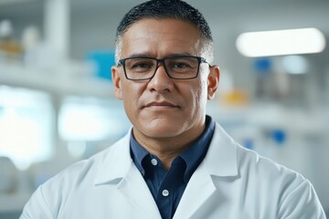 Obraz premium Image of a doctor presenting monoclonal antibodies