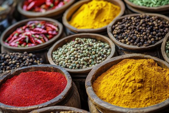 Kerala India street spice stand on Broadway