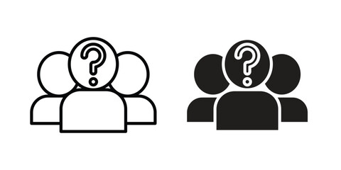 Why us icon Logo Design Vector Template Illustration