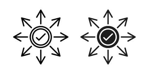 Versatile icon Logo Design Vector Template Illustration